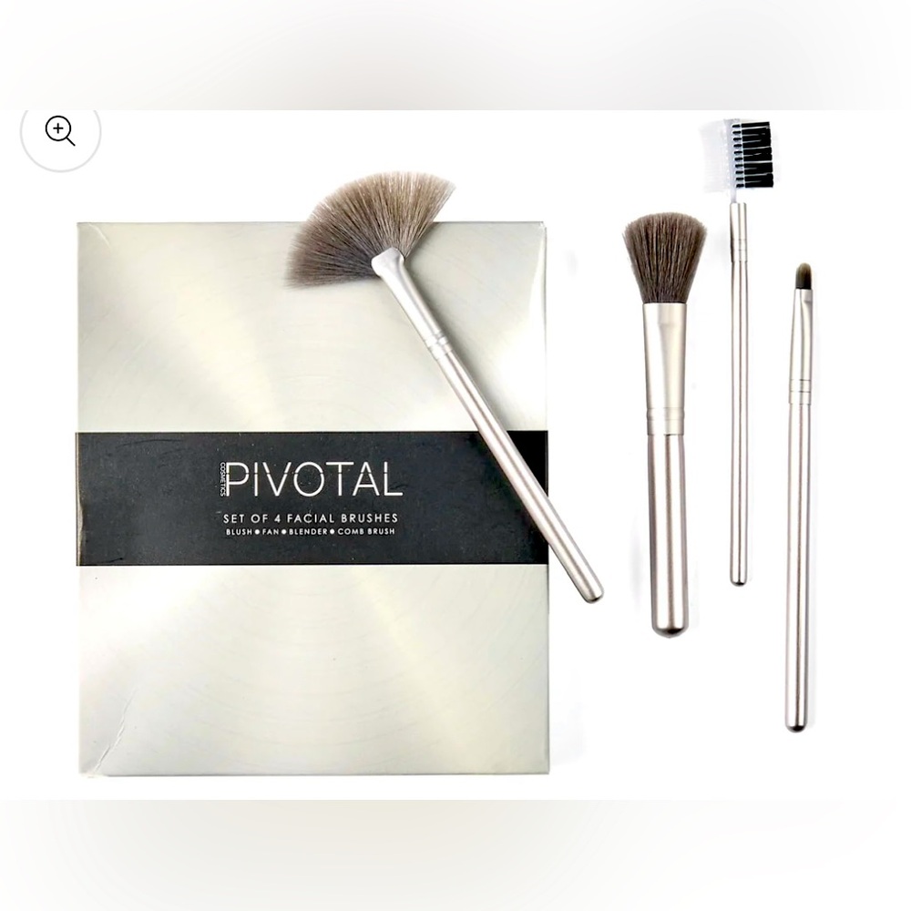NWT Pivotal Cosmetic 4 Piece Brush Set